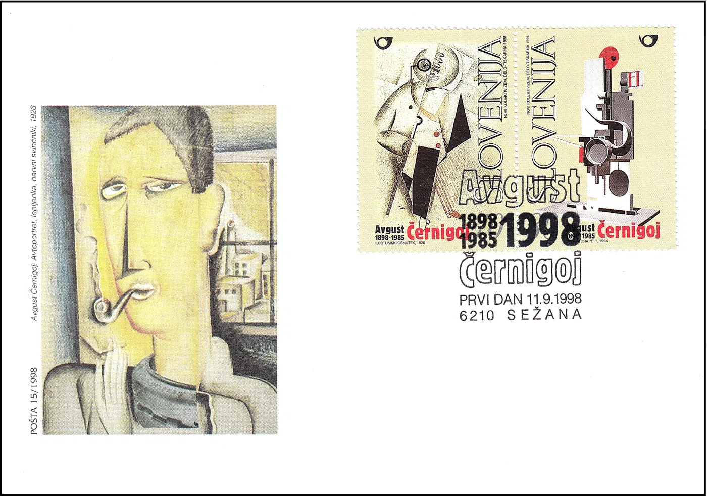 AVGUST ČERNIGOJ 1898 - 1985